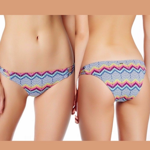 NWT Roxy 'Strappy Surfer' Skimpy Bikini Bottom - Picture 1 of 8